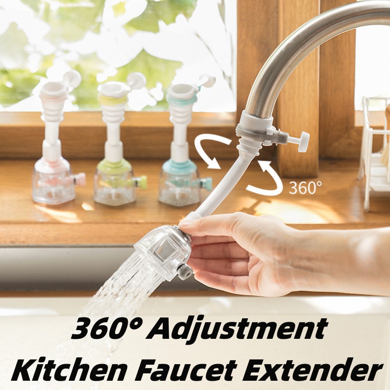 Kitchen Appliances Unit - เครื่องขยายก๊อกน้ำสำหรับห้องครัว ° 360โหมดคู่ประหยัดน้ำแรงดันก๊อกน้ำที่กรองก๊อกน้ำอุปกรณ์ทำครัวห้องน้ำ