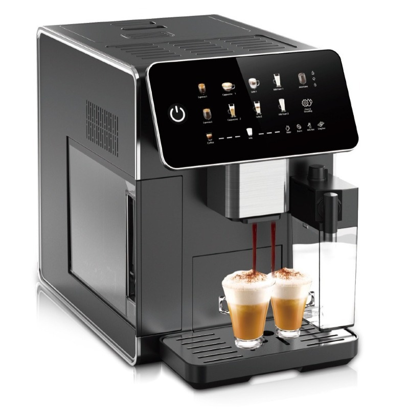 Milk Frother Automatic - เครื่องชงกาแฟอัตโนมัติมาตรฐานยุโรป พร้อมระบบทำความสะอาดอัตโนมัติในตัว และเครื่องทำฟองนม