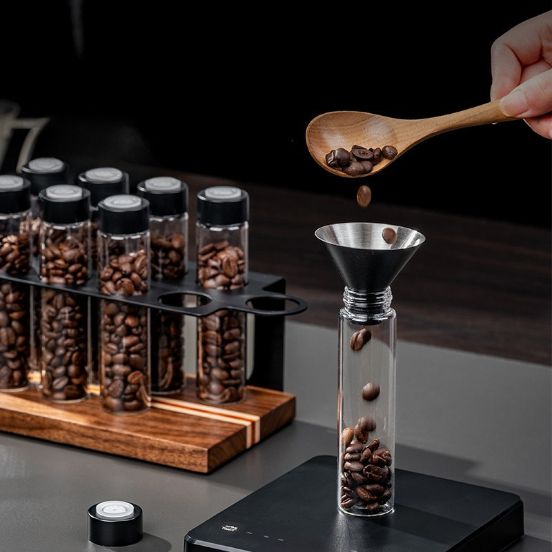 ขวดแก้วเก็บเมล็ดกาแฟ JUSTINLAU - Kitchen Appliances Organizer บทวิจารณ์และราคา
