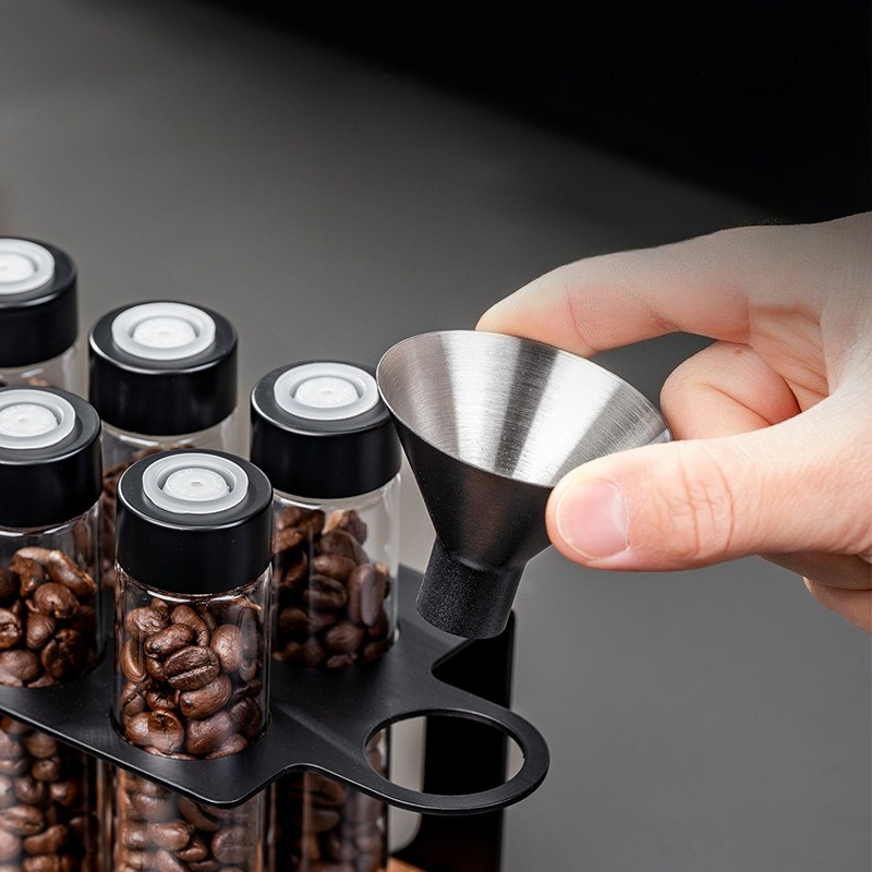 ขวดแก้วเก็บเมล็ดกาแฟ JUSTINLAU - Kitchen Appliances Organizer บทวิจารณ์และราคา