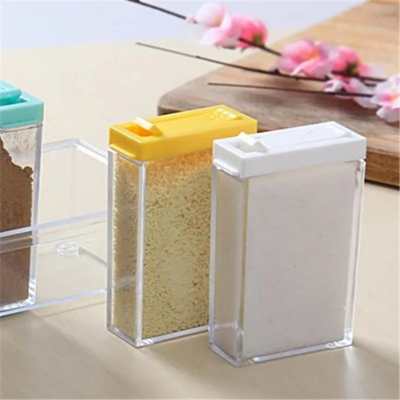 โปร่งใสเครื่องปรุงรสหกตารางกล่ - Kitchen Appliances Organizer บทวิจารณ์และราคา