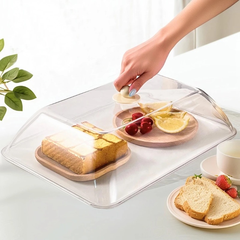 WORTHBUY ฝาครอบอาหารพลาสติกแบบ - Kitchen Appliances Organizer บทวิจารณ์และราคา