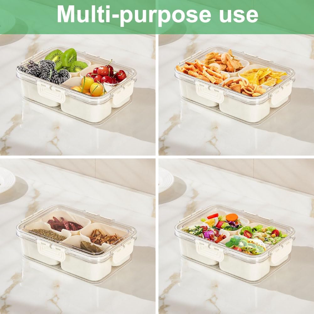 กล่องเก็บอาหารแบบพกพา, กล่องเก - Kitchen Appliances Organizer บทวิจารณ์และราคา