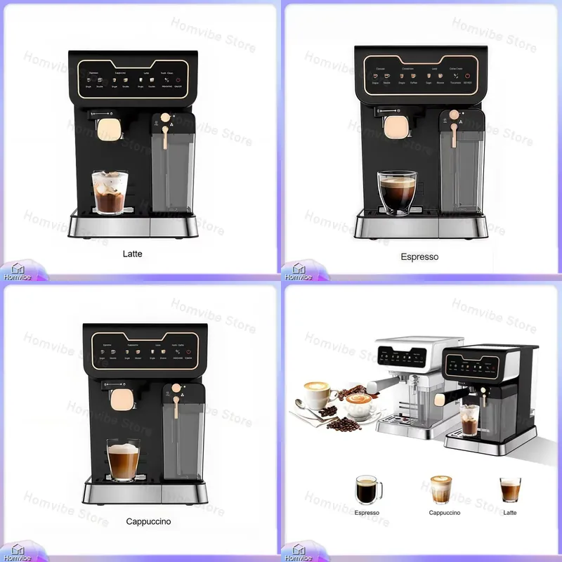 เครื่องชงกาแฟเอสเพรสโซ่กึ่งอัต - Milk Frother Automatic บทวิจารณ์และราคา