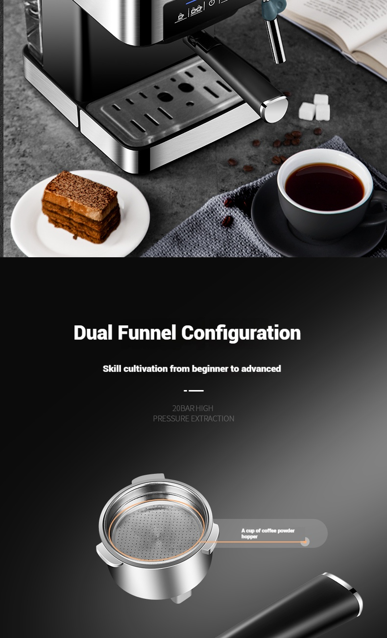 เครื่องชงกาแฟเอสเพรสโซ่กึ่งอัต - Milk Frother Automatic บทวิจารณ์และราคา