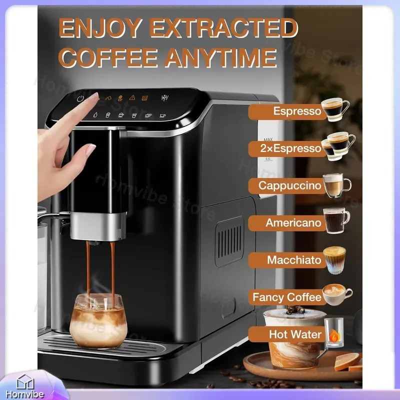 เครื่องชงกาแฟเอสเพรสโซ่อัตโนมั - Milk Frother Automatic บทวิจารณ์และราคา