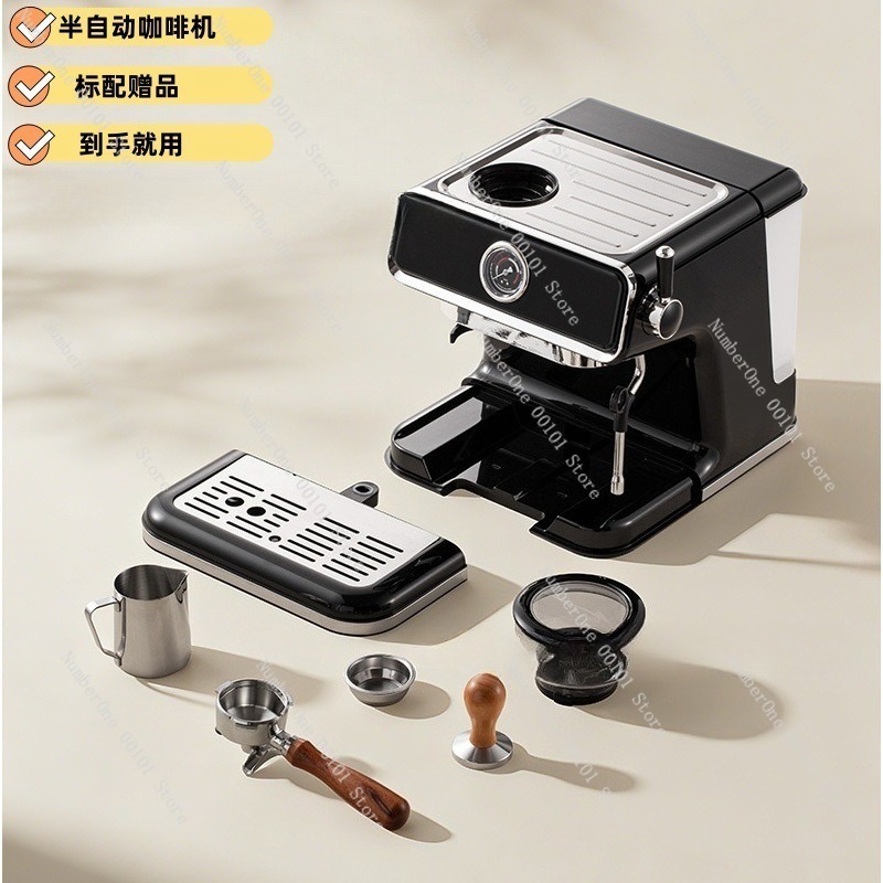 เครื่องชงกาแฟเอสเพรสโซกึ่งอัตโ - Milk Frother Automatic บทวิจารณ์และราคา