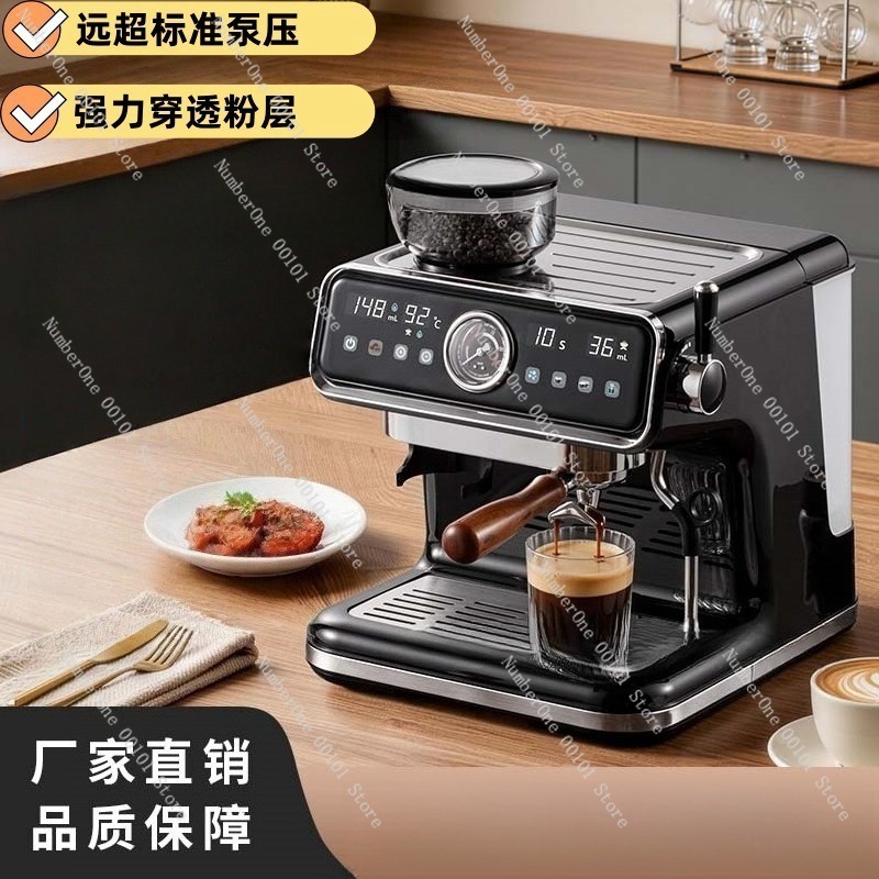 เครื่องชงกาแฟเอสเพรสโซกึ่งอัตโ - Milk Frother Automatic บทวิจารณ์และราคา
