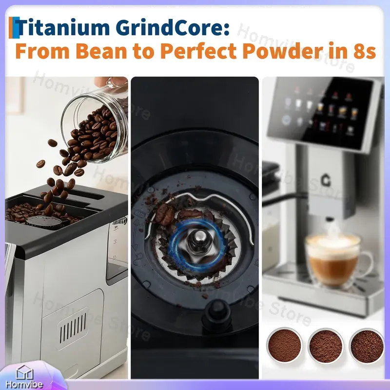 เครื่องชงกาแฟเอสเพรสโซ่อัตโนมั - Milk Frother Automatic บทวิจารณ์และราคา